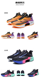 Parent-child casual sports shoes Four seasons new soft sole non-slip breathable outdoor running shoes men women's light sneakers