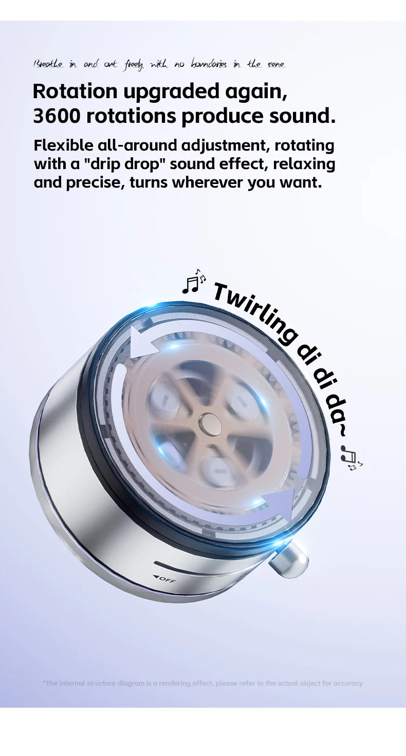 Super Magnetic Phone Stand 360° Rotating Desktop Car Holder Vacuum Adsorption Strong Magnetism Car Mount Phone Holder