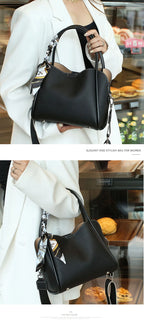 YANATARI Female genuine cow leather bag for women bag blue Handbag New Crossbody Bucket Bag luxury Shoulder bag tote bag medium