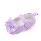 Baby Step Front Shoes Spring and Autumn New Style Girls' Baby Shoes with Korean-style Bowknots and Anti-slip Soft Soles BY2235