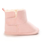 Plush Winter Baby Shoes Boy Girl Cotton Soft Sole Snow Booties Thick Winter Warm Newborn Toddler Boots Shoes Frist Walking Shoes
