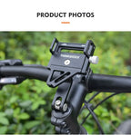 ThinkRider MTB Phone Mount Stand Bicycle Holder 270° Rotatable Aluminum Adjustable Bike Phone Holder Non-slip