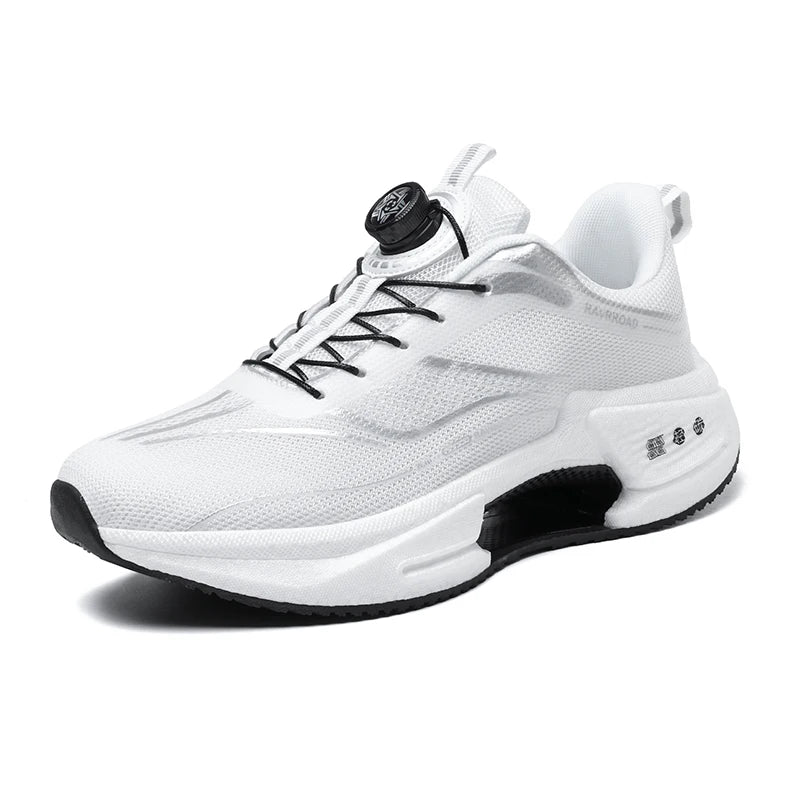 Parent-child casual sports shoes Four seasons new soft sole non-slip breathable outdoor running shoes men women's light sneakers