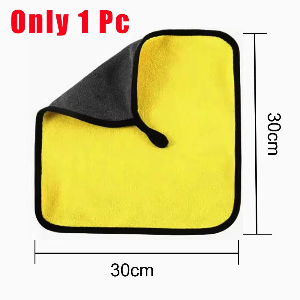 Microfiber Towel Car Microfiber Cloth Wash Towel Microfiber Cleaning Cloth Car Wash Drying Towel Auto Detailing