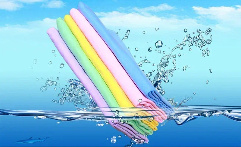 Super Absorbent Car Wash Towel Auto Care Suede Chamois Towels Car Cleaning Towel Wash Cloth Car Cleaning Tools Auto Accessories