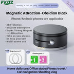 Super Magnetic Phone Stand 360° Rotating Desktop Car Holder Vacuum Adsorption Strong Magnetism Car Mount Phone Holder
