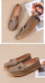 Fashion Genuine Leather Women Flats Tenis Shoes Woman Moccasins Women Shoe Footwear Women Shoes Retro Plus Size Female Footwear
