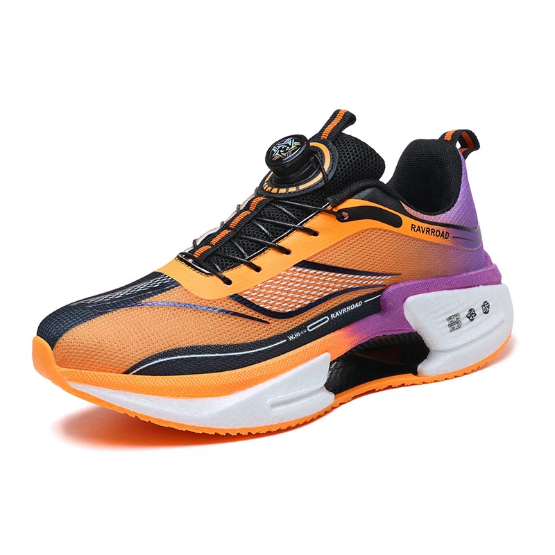 Parent-child casual sports shoes Four seasons new soft sole non-slip breathable outdoor running shoes men women's light sneakers