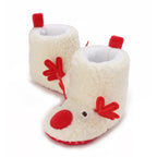 Winter Warm Baby Shoes Children's Shoes 0-1 Year Old Soft Soled Cotton Shoes Men's and Women's Baby Plush Shoes Snow Boots