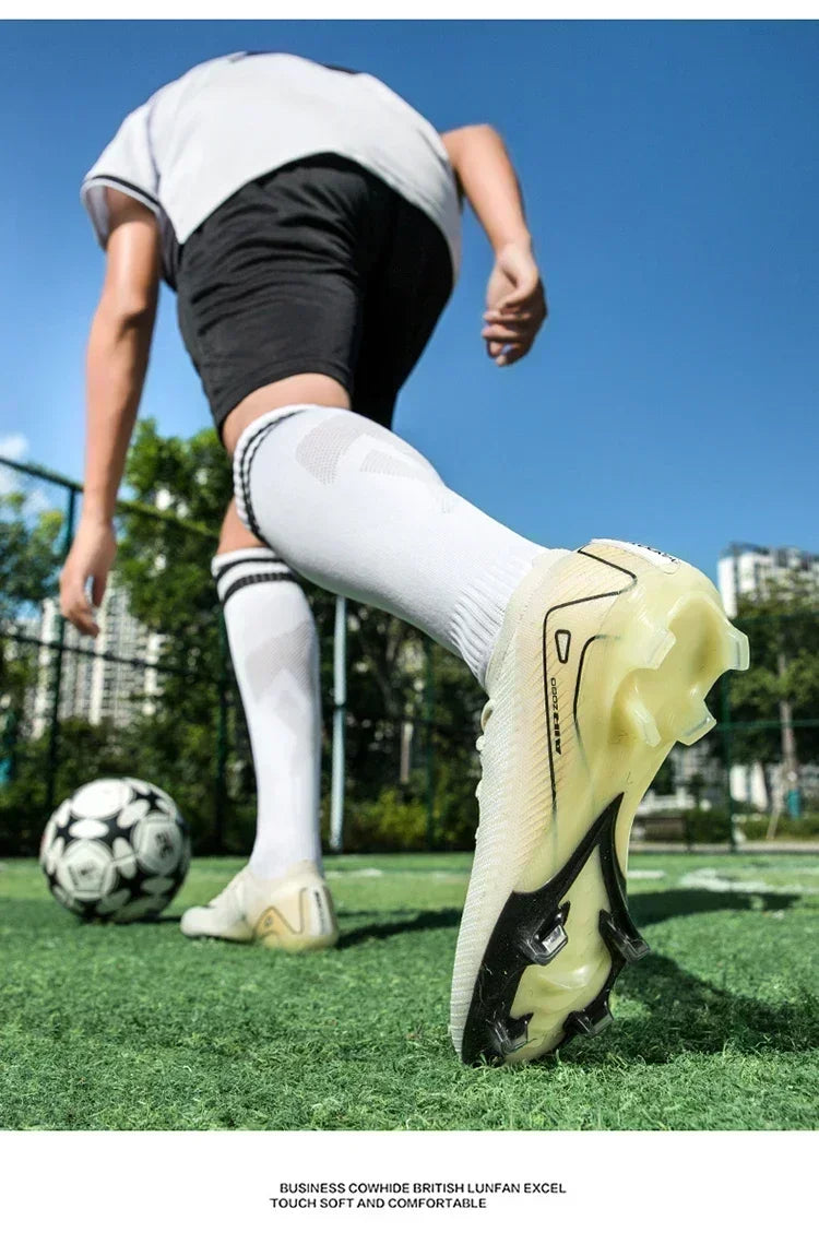 Men Football Field Boot TF/FG Indoor Original Professional Futsal Society Match Turf Soccer Shoes Non Slip Bootie Football Shoes