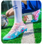 New Men Football Shoes Society Cleats Professional Soccer Shoes Indoor Fast Football Field Boots Sneaker Boy Original Training