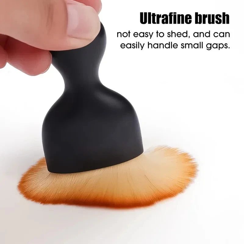 2pcs Multipurpose Cleaning Brush for Car Interior Air Conditio Outlet Crevice Dust Removal Brushes Office Home Clean Brush Tools