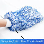 A wet & dry car wash mitt that effectively cleans your car in both wet and dry conditions.