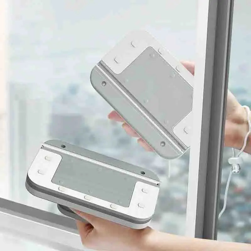Household Relaxed Portable Glass Cleaner Building Strong Magnetic Window Cleaner Double-Sided Scraping And Cleaning Window Tool