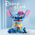 New Stitch Angel CP Building Blocks 2025 - Large Piece Cartoon Toys with Moving Ears Kids Assembly Gift for Boys Girls Birthday