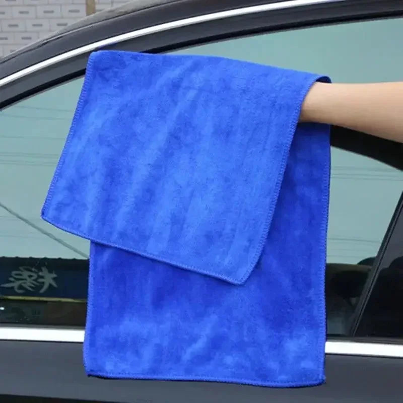 100Pcs Microfiber Towels Car Wash Drying Cloth Towel Household Cleaning Cloths Auto Detailing Polishing Cloth Home Clean Tools