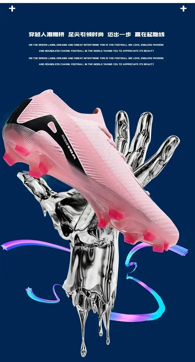 Men Football Field Boot TF/FG Indoor Original Professional Futsal Society Match Turf Soccer Shoes Non Slip Bootie Football Shoes