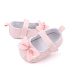 Baby Step Front Shoes Spring and Autumn New Style Girls' Baby Shoes with Korean-style Bowknots and Anti-slip Soft Soles BY2235