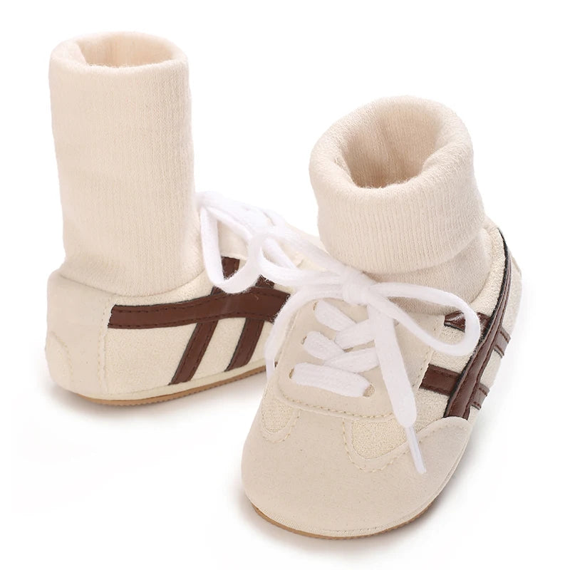 Baby Shoes Soft Cotton Socks Ankle Covering Style Autumn And Winter Warm Sports Shoes Toddler And Newborn Walking Shoes