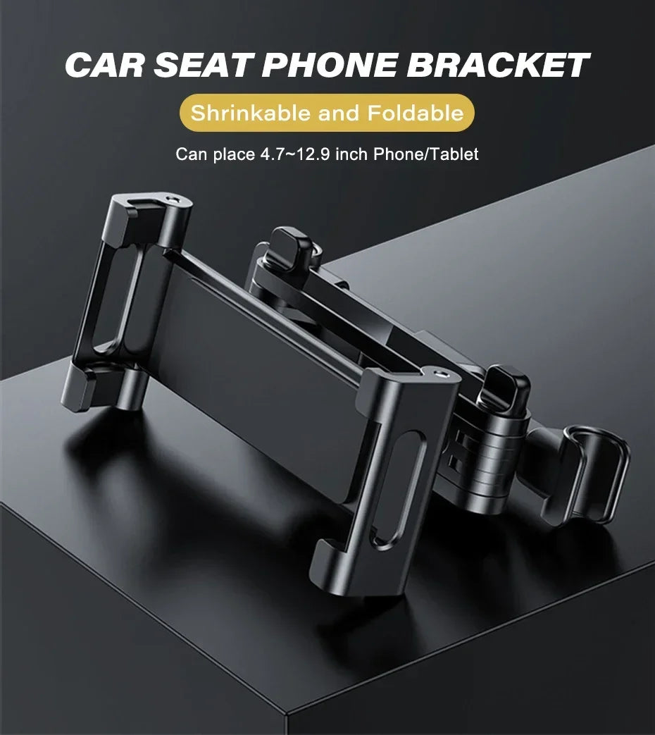 Adjustable Foldable Car Phone Stand – Sturdy & Non-Slip Grip for Secure Phone Mounting