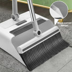 Broom Dustpan Floor Brush Set Indoor Non-stick Hair Long Handle Thickened Broom With Stand Up Dustpan Combo Set Home Clean Tools