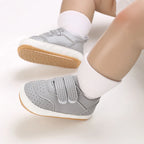 0-1Year New Baby Shoes Retro Leather Boy Girl Shoes Multicolor Toddler Rubber Sole Anti-slip First Walkers Infant Newborn
