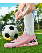 Men Football Field Boot TF/FG Indoor Original Professional Futsal Society Match Turf Soccer Shoes Non Slip Bootie Football Shoes