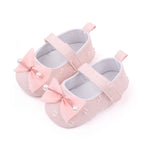 Baby Step Front Shoes Spring and Autumn New Style Girls' Baby Shoes with Korean-style Bowknots and Anti-slip Soft Soles BY2235