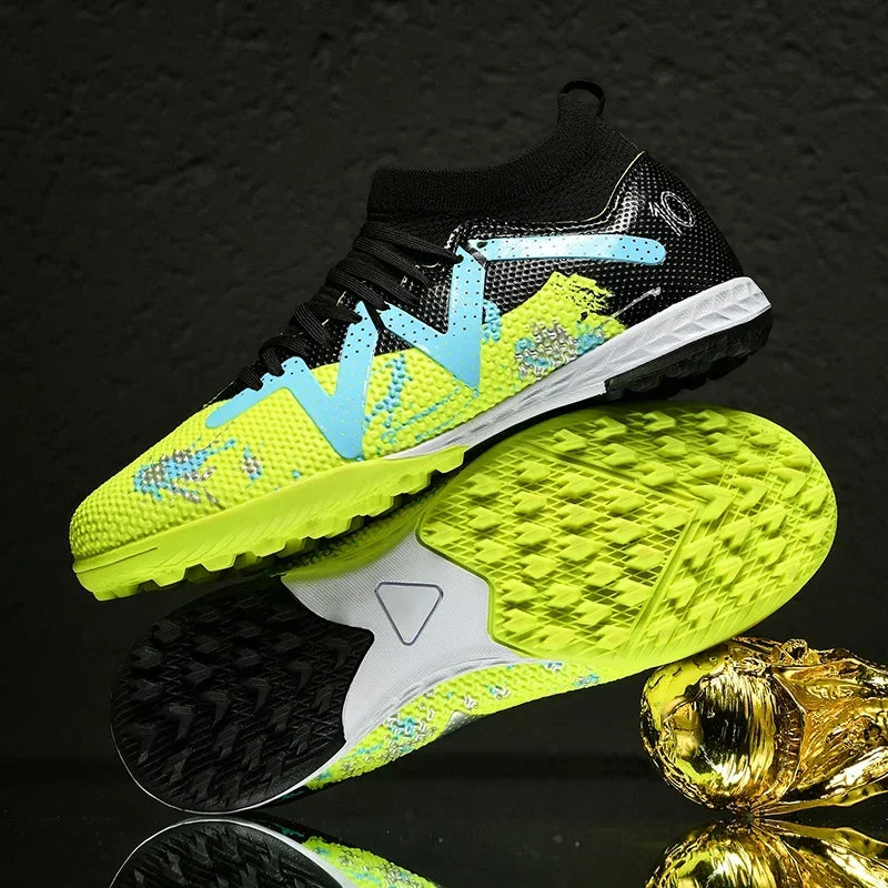 New Men Football Shoes Society Cleats Professional Soccer Shoes Indoor Fast Football Field Boots Sneaker Boy Original Training