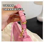 French handbag women bag semi-circular crescent single shoulder armpit bag fashionable commuting niche letter crossbody handbag
