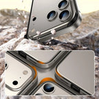 Metal Silicone iPhone 17 Pro Max Case