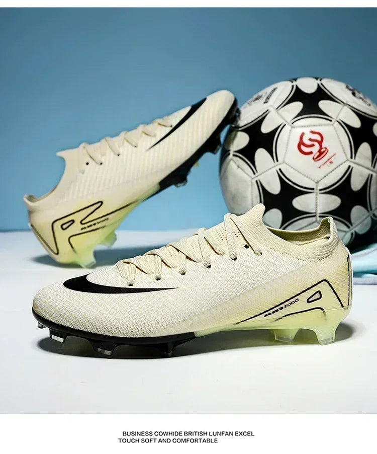 Men Football Field Boot TF/FG Indoor Original Professional Futsal Society Match Turf Soccer Shoes Non Slip Bootie Football Shoes