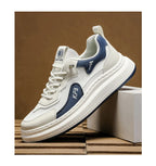 casual shoes fashion men's four season breathable comfortable outdoor thick sole anti slip wear-resistant versatile casual shoes