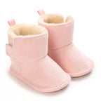 Plush Winter Baby Shoes Boy Girl Cotton Soft Sole Snow Booties Thick Winter Warm Newborn Toddler Boots Shoes Frist Walking Shoes