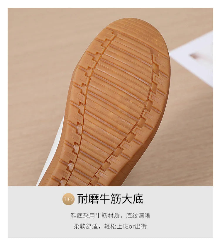 Fashion Genuine Leather Women Flats Tenis Shoes Woman Moccasins Women Shoe Footwear Women Shoes Retro Plus Size Female Footwear