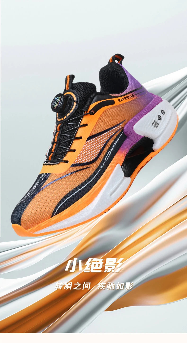Parent-child casual sports shoes Four seasons new soft sole non-slip breathable outdoor running shoes men women's light sneakers