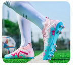 New Men Football Shoes Society Cleats Professional Soccer Shoes Indoor Fast Football Field Boots Sneaker Boy Original Training