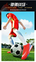 Men Football Field Boot TF/FG Indoor Original Professional Futsal Society Match Turf Soccer Shoes Non Slip Bootie Football Shoes