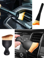 2pcs Multipurpose Cleaning Brush for Car Interior Air Conditio Outlet Crevice Dust Removal Brushes Office Home Clean Brush Tools