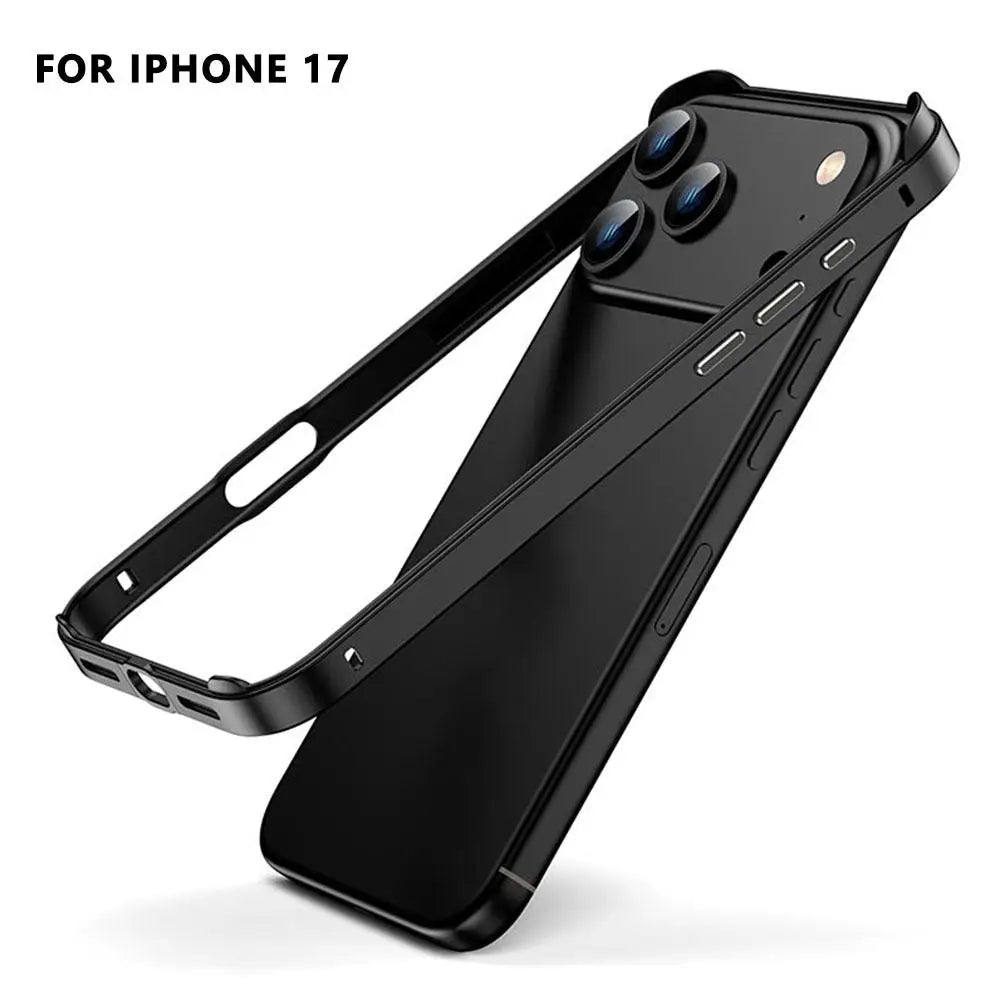 Metal Silicone iPhone 17 Pro Max Case