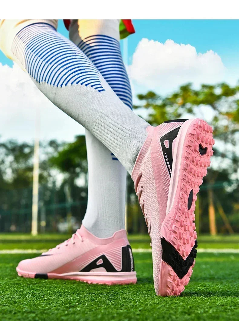 Men Football Field Boot TF/FG Indoor Original Professional Futsal Society Match Turf Soccer Shoes Non Slip Bootie Football Shoes