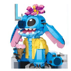 New Stitch Angel CP Building Blocks 2025 - Large Piece Cartoon Toys with Moving Ears Kids Assembly Gift for Boys Girls Birthday