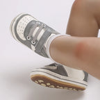 0-1Year New Baby Shoes Retro Leather Boy Girl Shoes Multicolor Toddler Rubber Sole Anti-slip First Walkers Infant Newborn