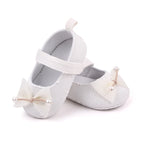 Baby Step Front Shoes Spring and Autumn New Style Girls' Baby Shoes with Korean-style Bowknots and Anti-slip Soft Soles BY2235