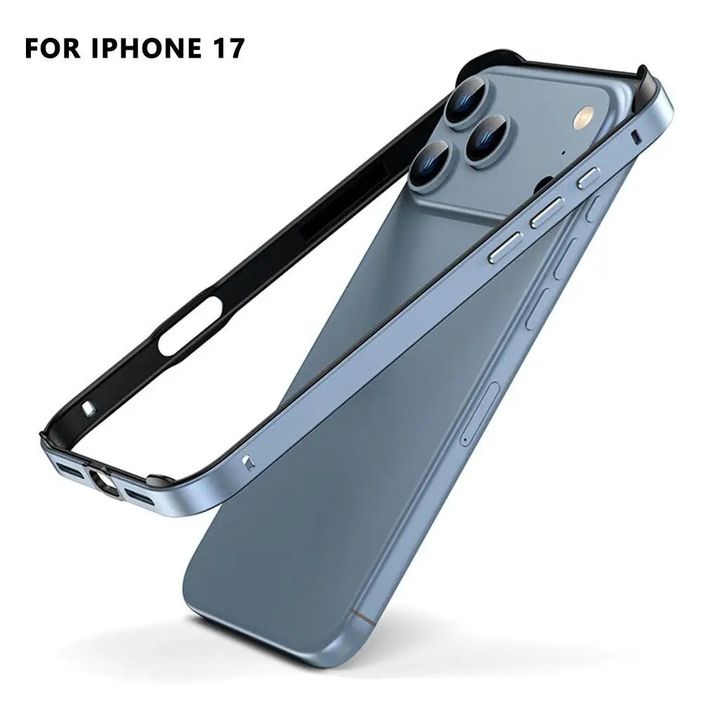 Metal Silicone iPhone 17 Pro Max Case