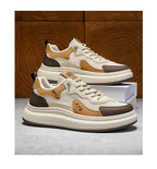 casual shoes fashion men's four season breathable comfortable outdoor thick sole anti slip wear-resistant versatile casual shoes