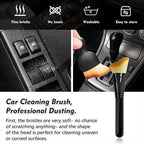 2pcs Multipurpose Cleaning Brush for Car Interior Air Conditio Outlet Crevice Dust Removal Brushes Office Home Clean Brush Tools