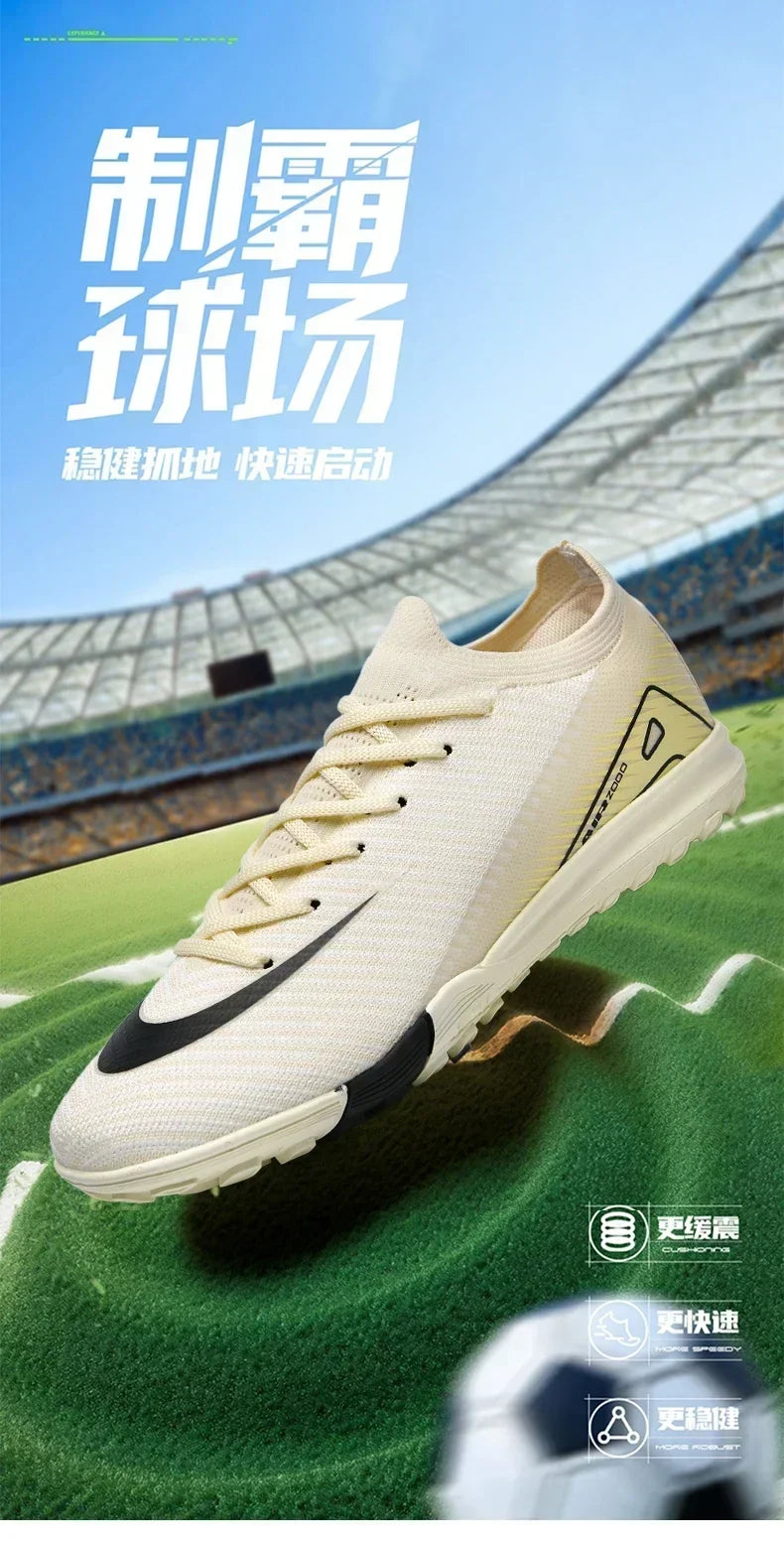 Men Football Field Boot TF/FG Indoor Original Professional Futsal Society Match Turf Soccer Shoes Non Slip Bootie Football Shoes