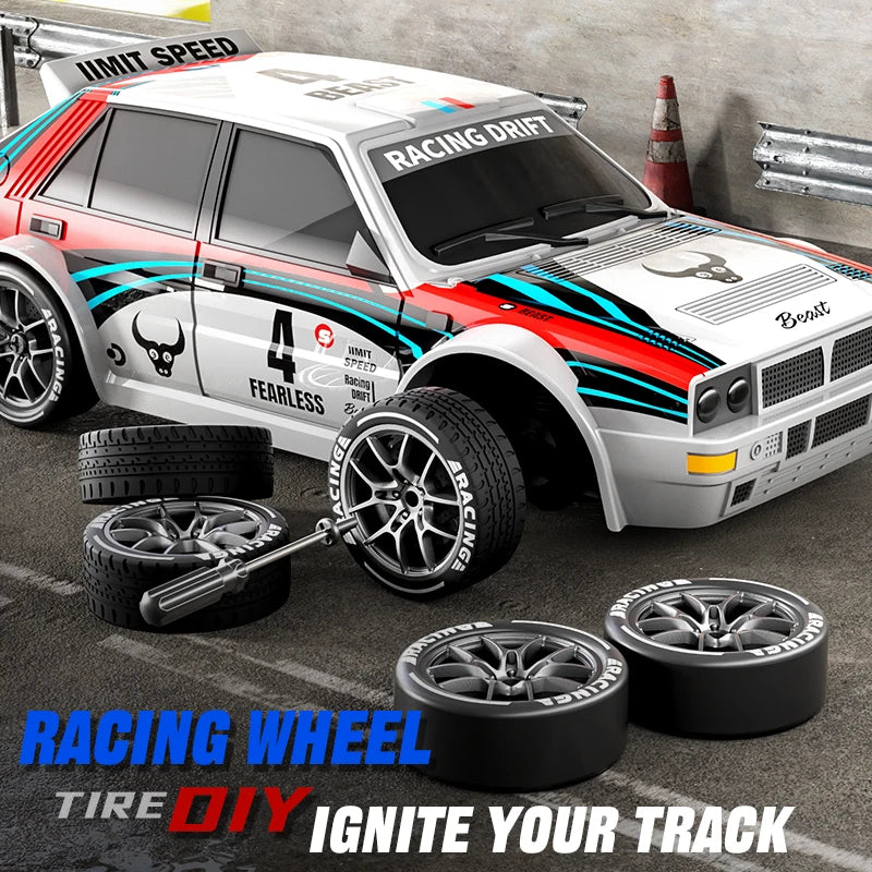 New RC Raceway Drift Car SG204 PRO 1:24 20KM/H 4WD High speed Racing With LED Car Monster Truck for Kids Boy Festival Toys Gifts