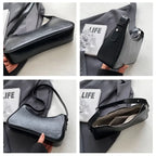 Small Cute Underarm Shoulder Bags for Women 2024 Trend Design Leather Handbags and Purses Y2K Silver Red Hand Bag Women Bag